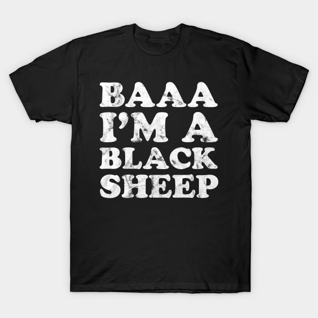 Black Sheep Vintage T-Shirt by Rayrock76